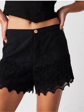 NWOT Free People Fp One Aimee Lace Shorts